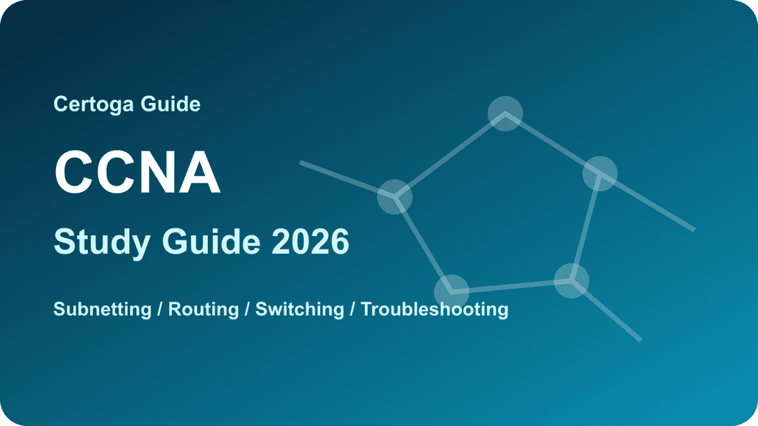 CCNA Study Guide 2026 cover