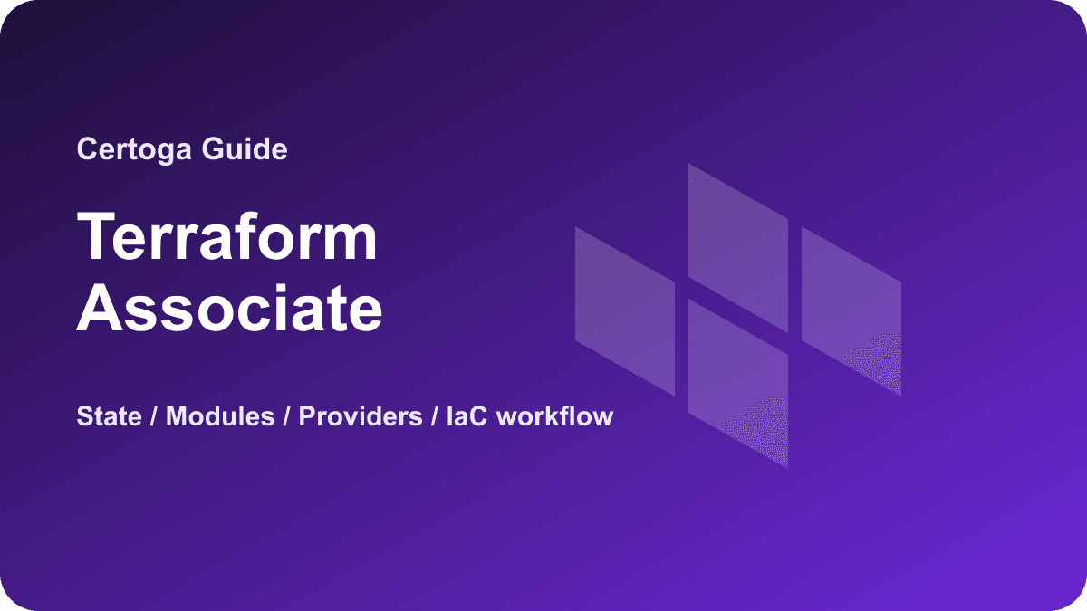 Terraform Associate Study Guide 2026 cover